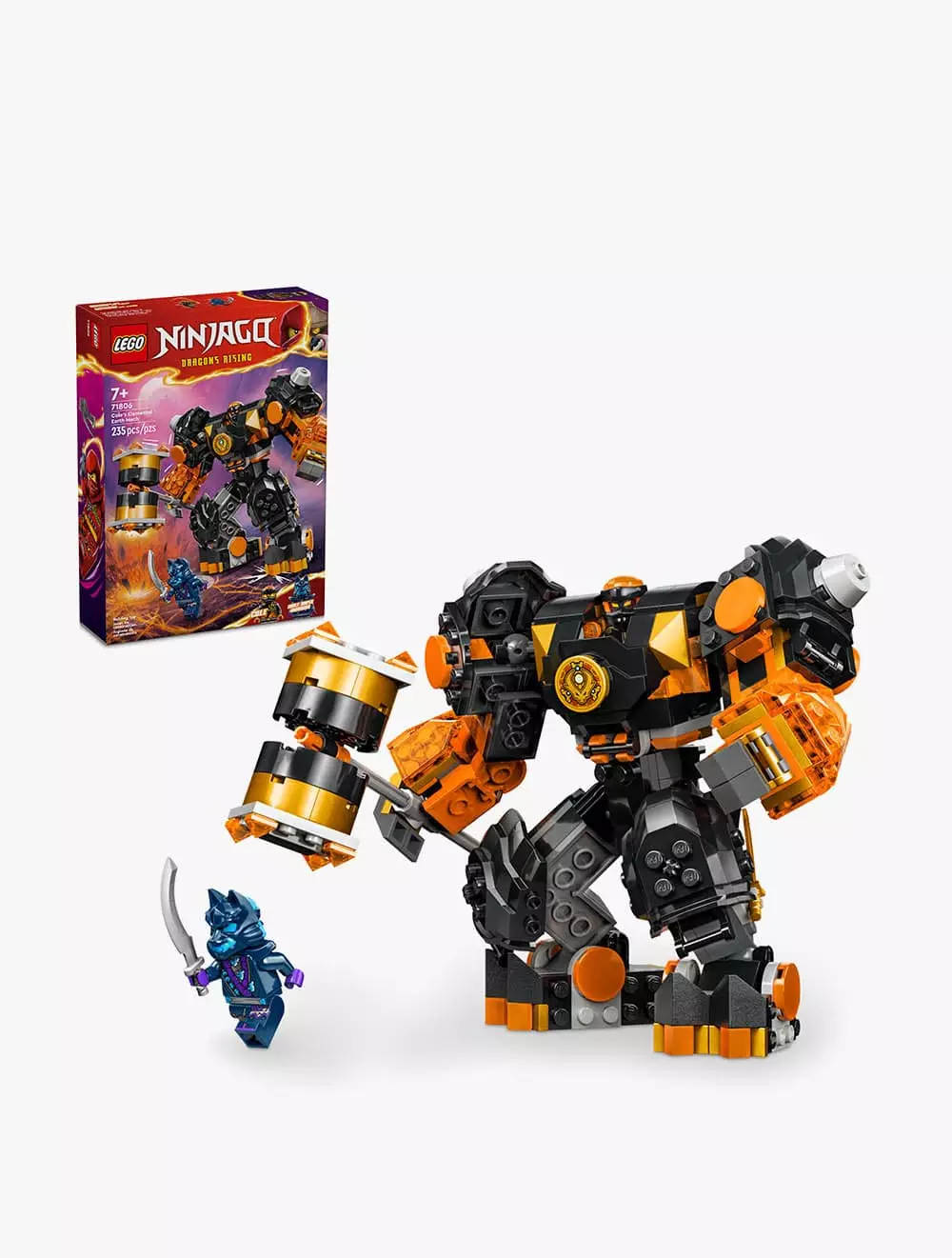 LEGO® NINJAGO® Cole's Elemental Earth Mech - 71806