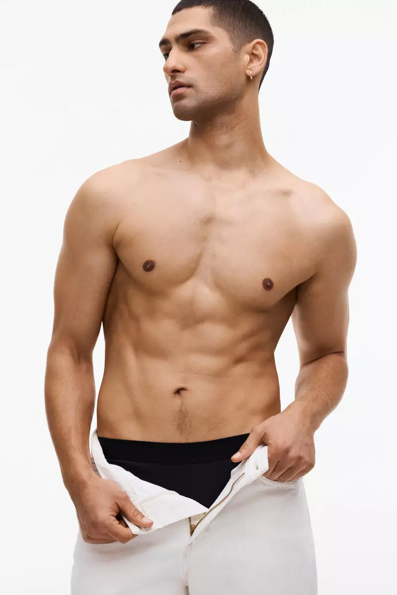 5-pack mid trunks with Lycra®