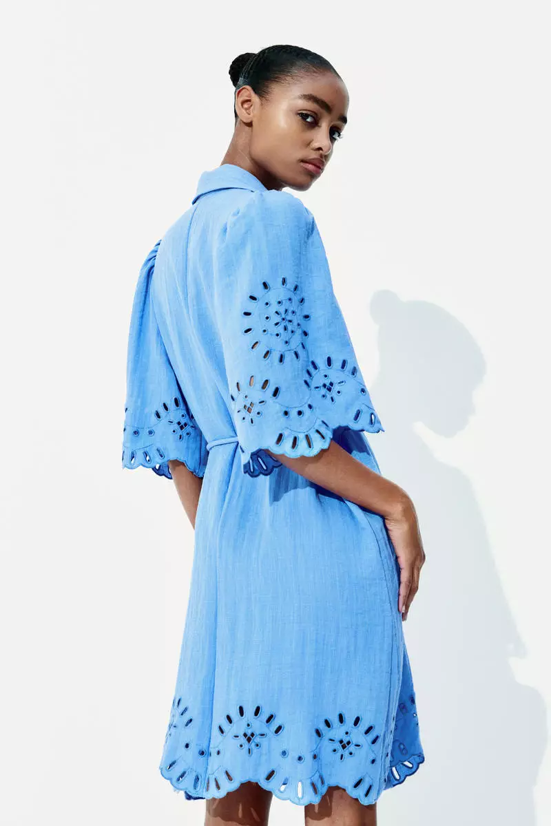 Broderie anglaise dress