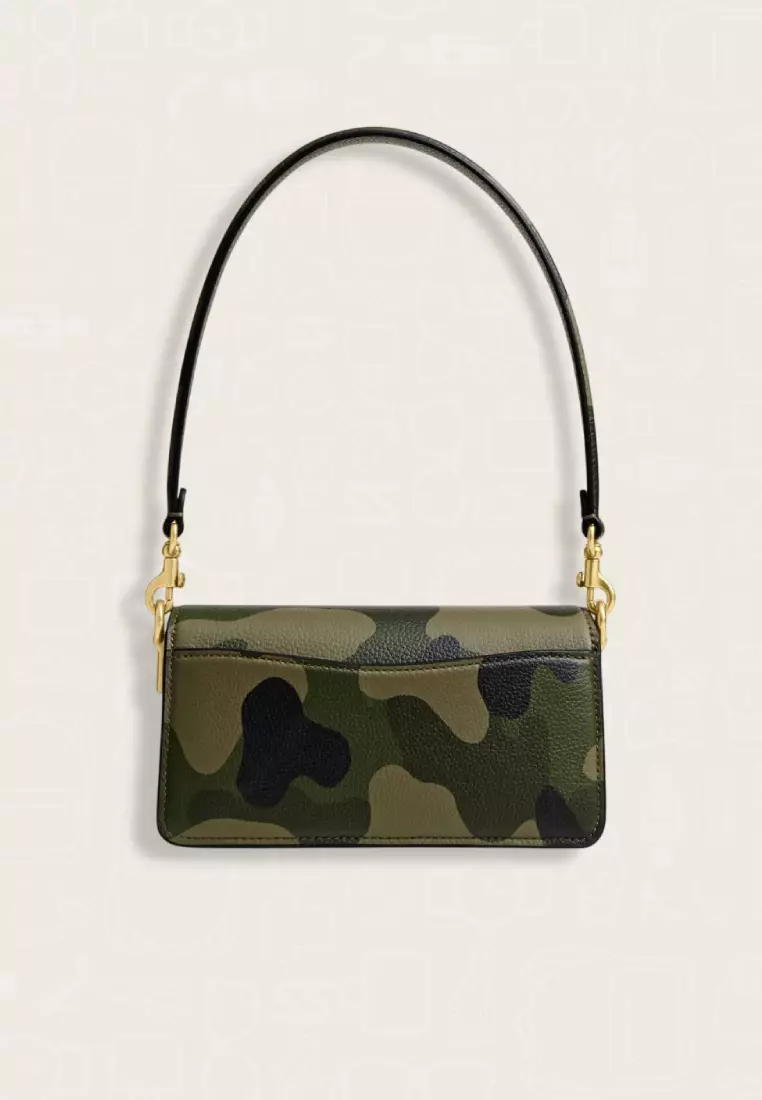 Coach Tabby Shoulder Bag 20 With Camo Print Green Multi