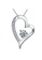 YOUNIQ silver YOUNIQ Filled In Love 925 Sterling Silver Necklace Pendant with Cubic Zirconia & Earrings Set A62BCACF827DEAGS_2
