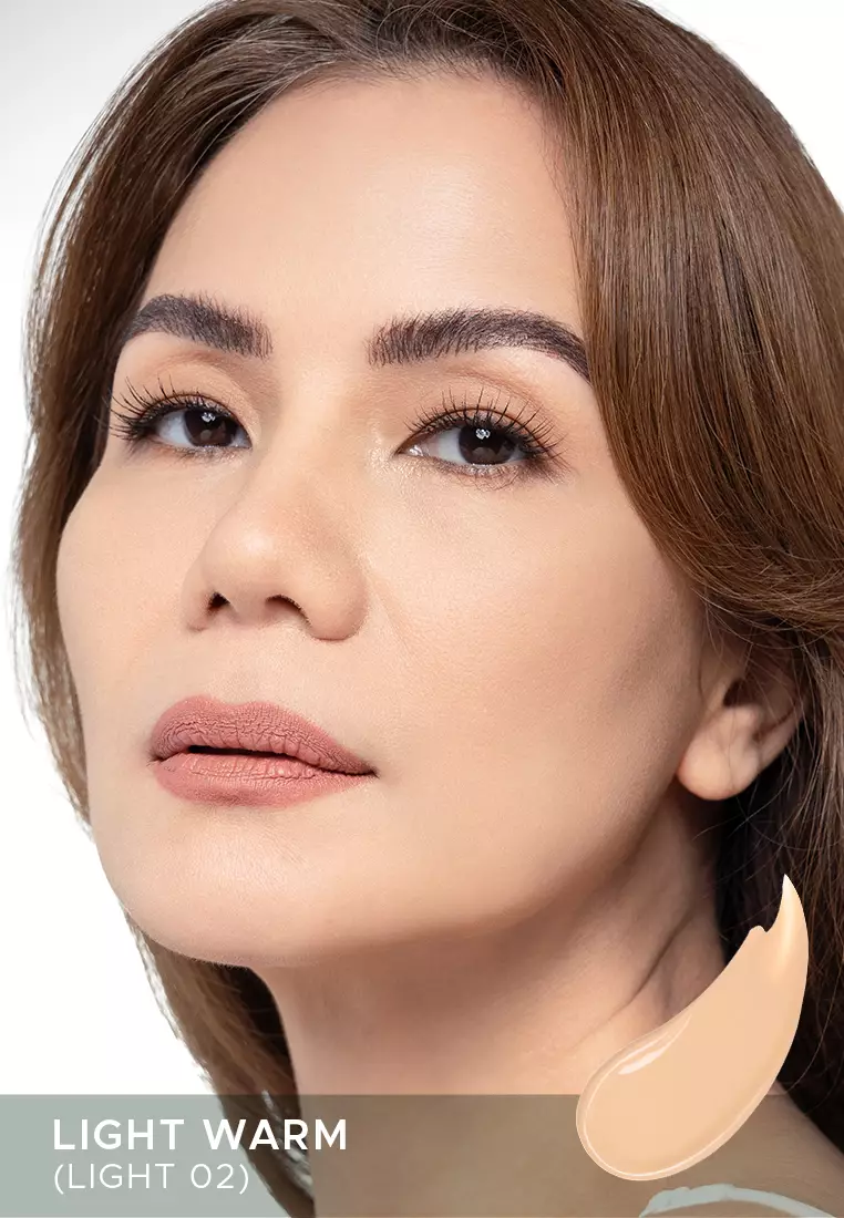 Soft Veil Filter Foundation in Light Warm [Oil-Free Soft Matte Liquid Foundation]