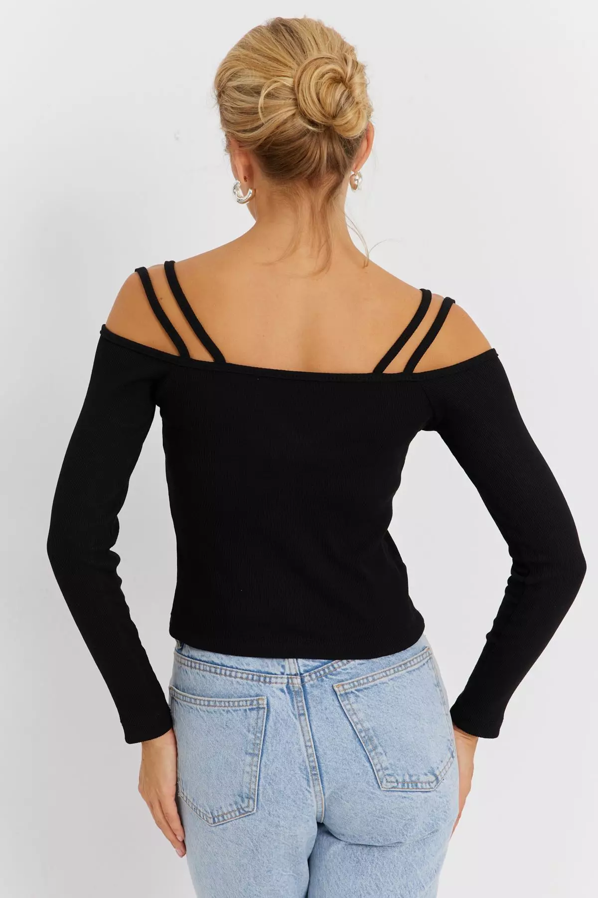 Off-Shoulder Camisole Blouse