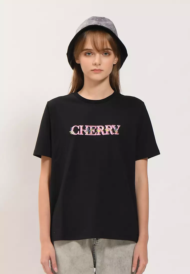 Buy Chevignon Womens Cherry Emb Short Sleeve Tee 2023 Online