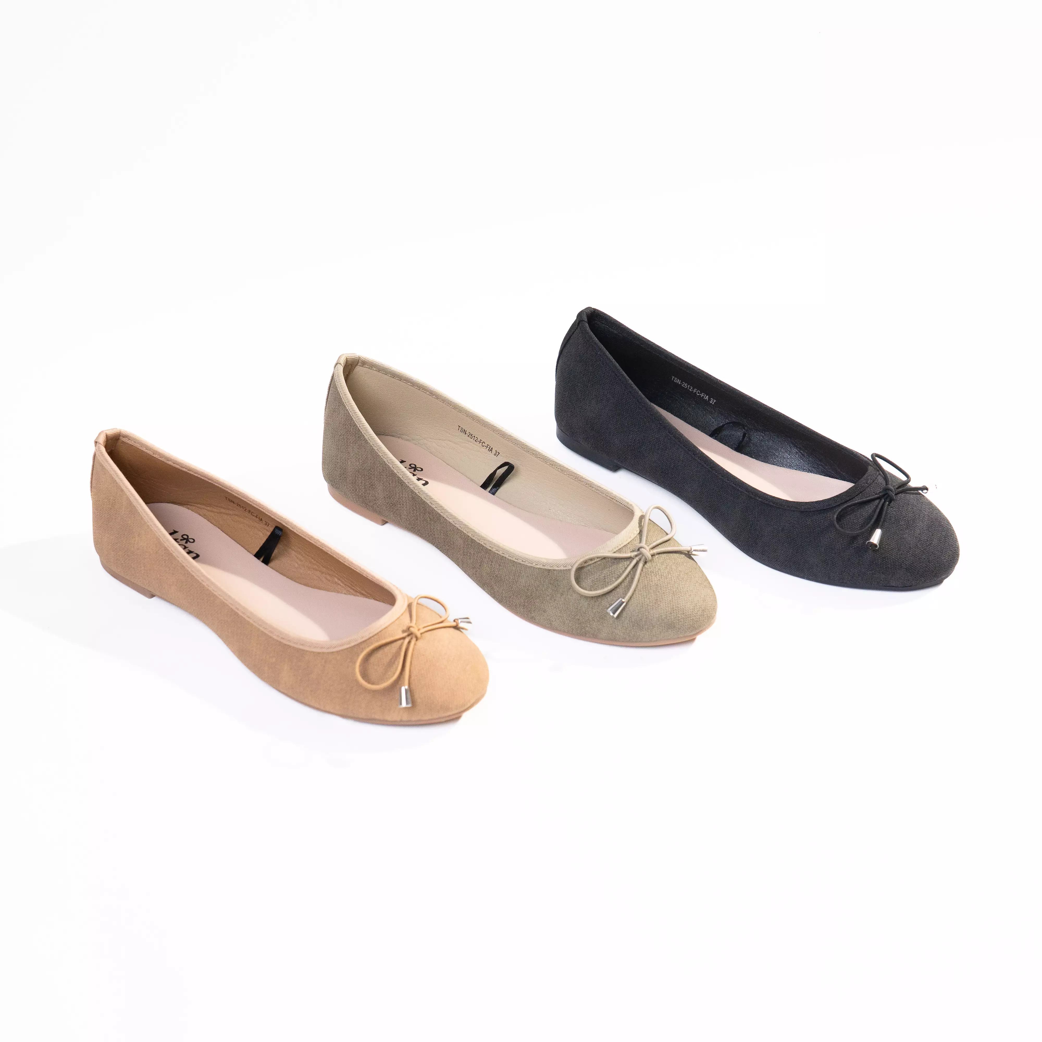 The Little Things She Needs - FIA [Online Exclusive] Flatshoes Sepatu Wanita BLACK