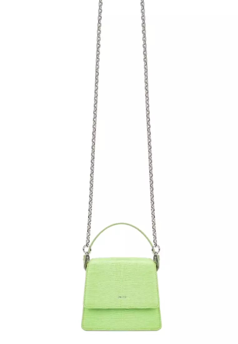 Jual JW Pei THE FAE MINI TOP HANDLE BAG LIME GREEN LIZARD Original 2023 ZALORA Indonesia