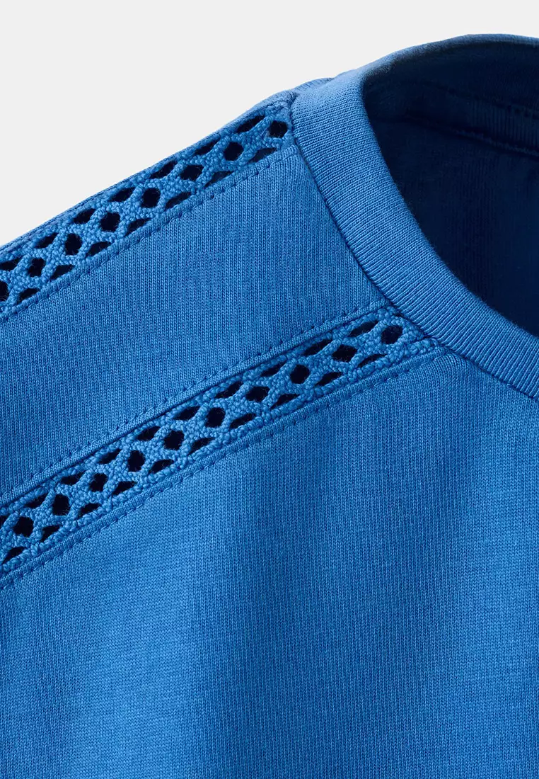 Openwork Details T-Shirt
