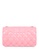 London Rag pink Pink Jelly Quilted Rectangular Sling Bag E6FECACFC7737FGS_3