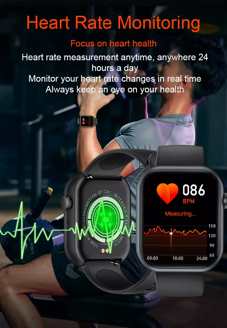 SmartWatch G20 1.83'' Musik Call Bluetooth Mode Multi-Olahraga Kesehatan Perempuan Jam Pintar Pink