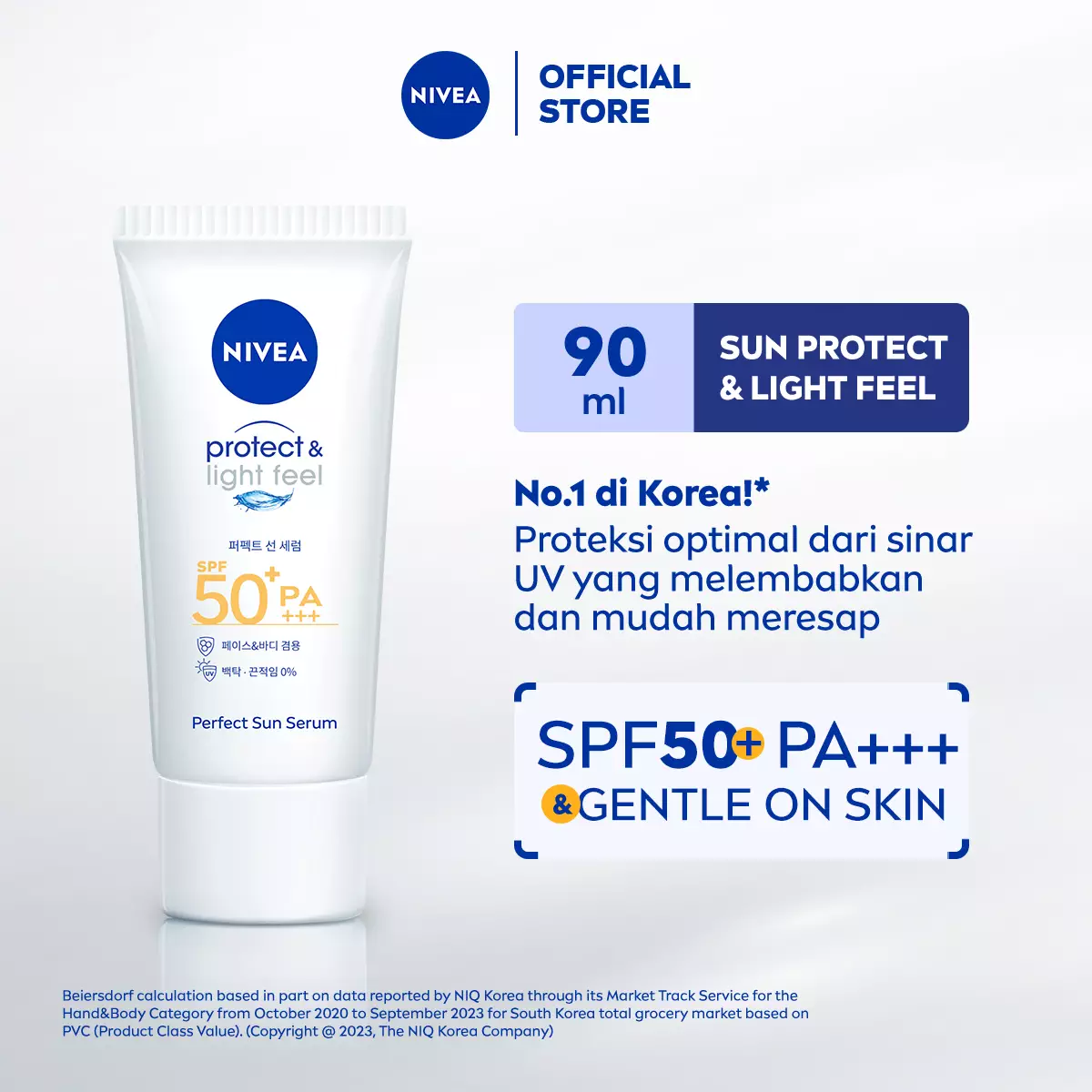 NIVEA SUN Face Serum Protect & Light Feel SPF50+ PA+++ 90ml