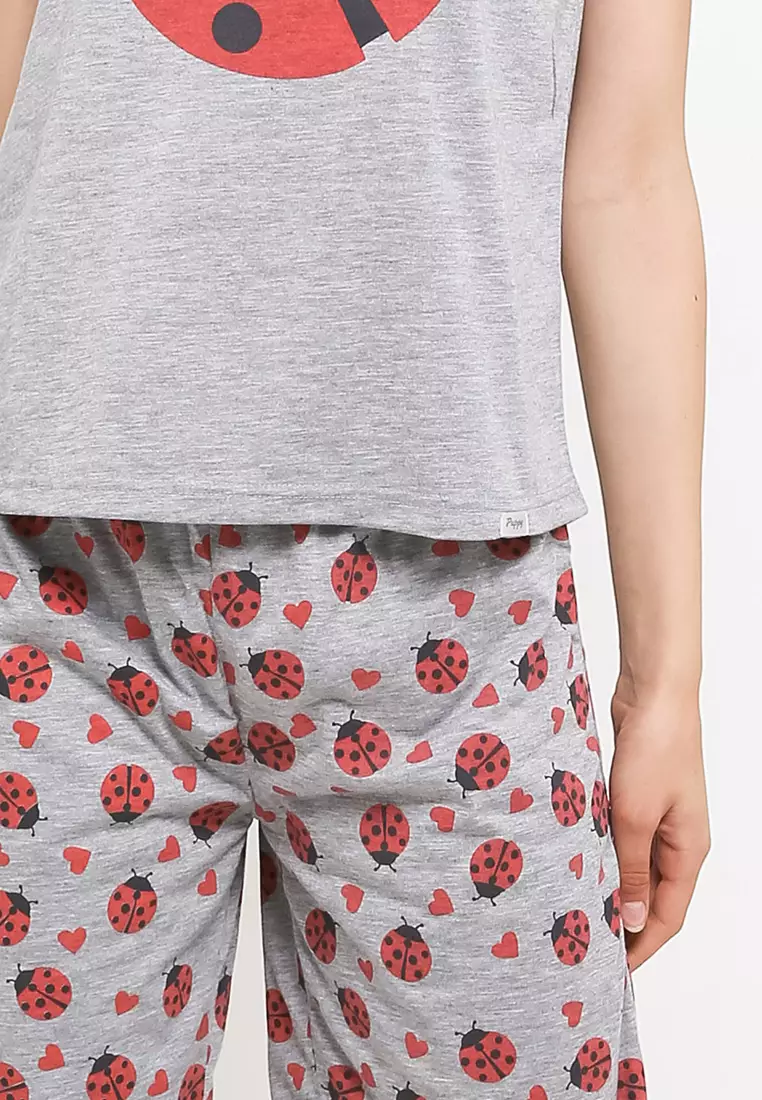 Pyjama Pijama Short Sleeve Short Pants Sleepwear