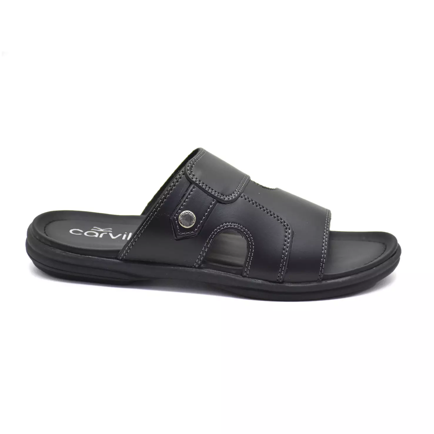 Carvil Sandal Pria Carlisle-03 M Black