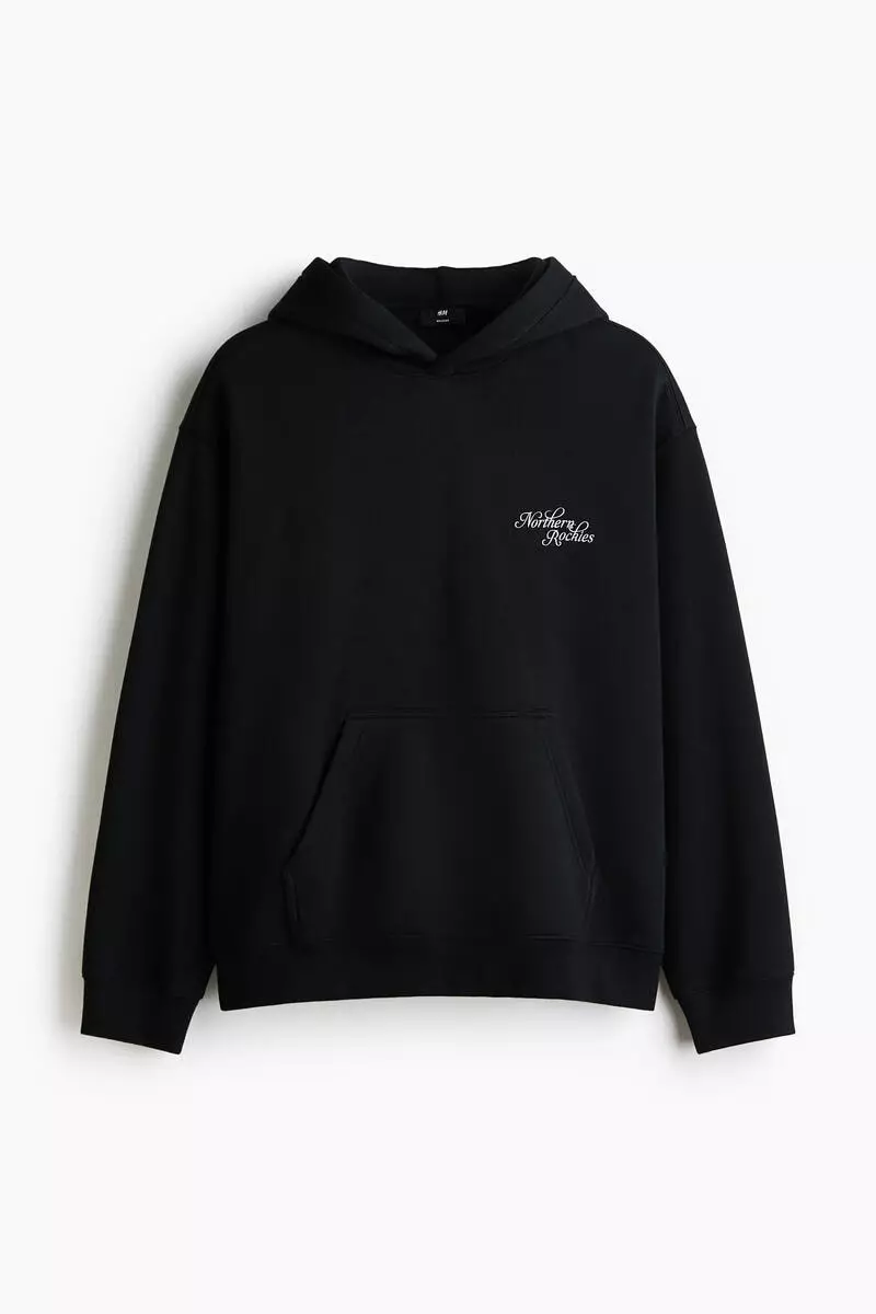 Relaxed Fit Printed hoodie