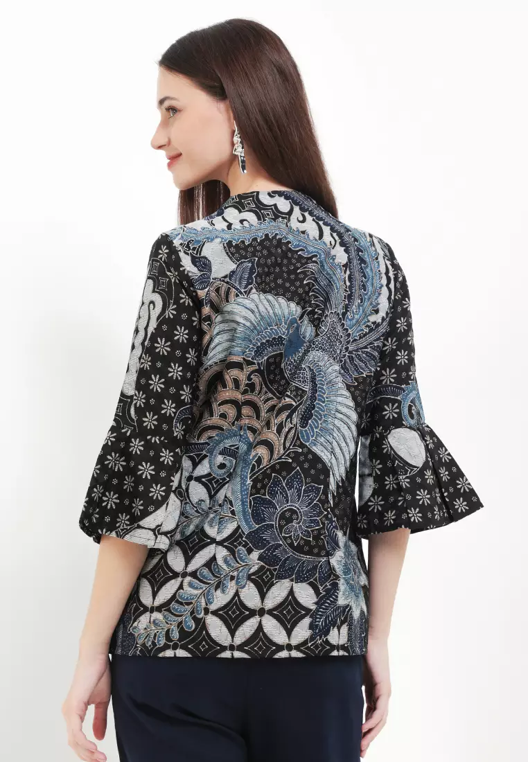 Blouse Regular Fit Batik Parang Kukilo 2