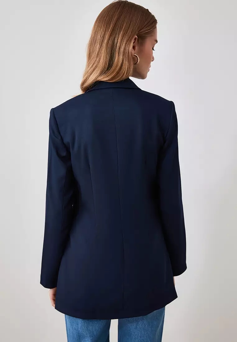 Oversized Double Breasted Blazer