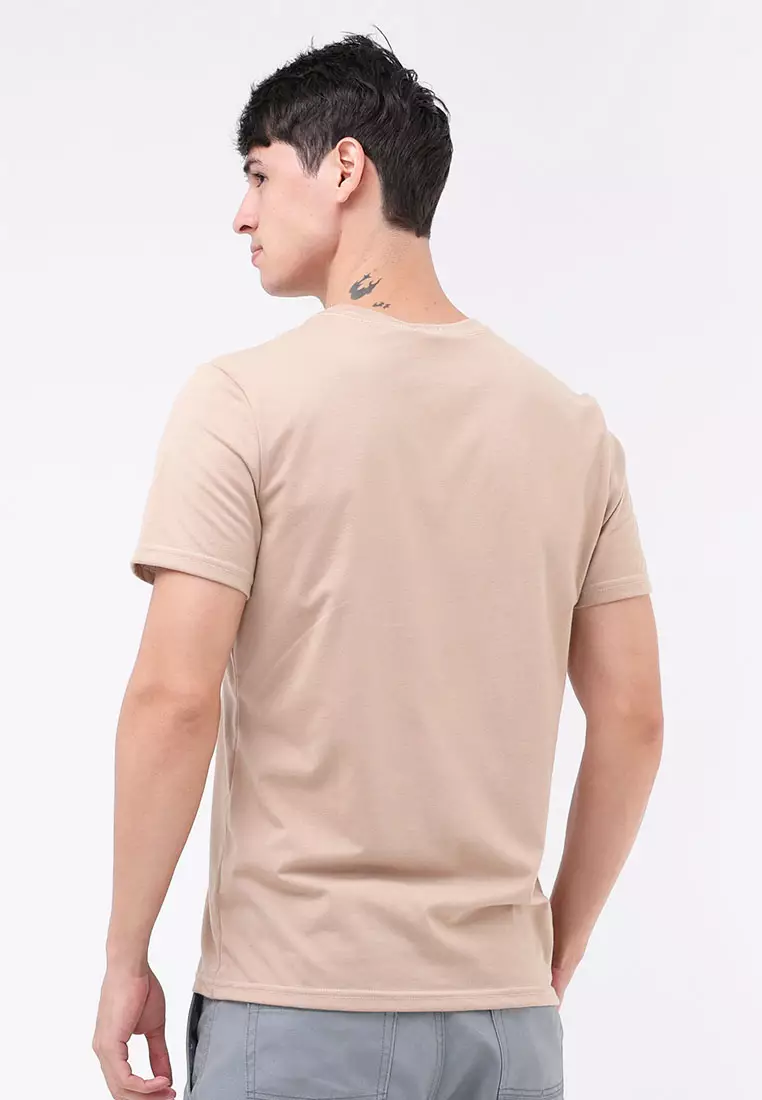 Round Neck Jersey Knits T-Shirt