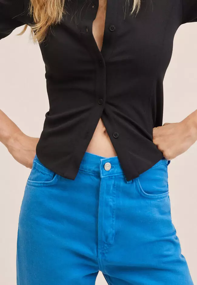 High-Waist Wide Leg Jeans