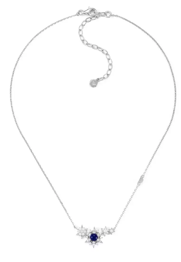 Emporio Armani 夜空藍星月系列滿天星項鍊 (EG3600040)