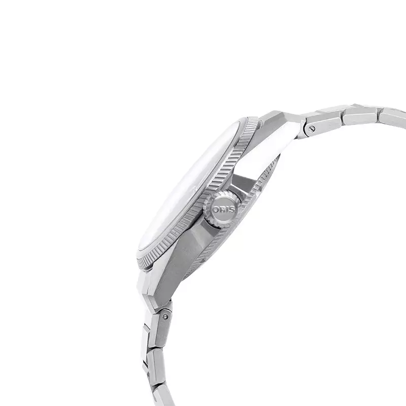 Jam Tangan Pria Oris Pro Pilot X Calibre 400 01-400-7778-7155-07-7-20-01TLC Automatic Blue Dial Titanium Strap