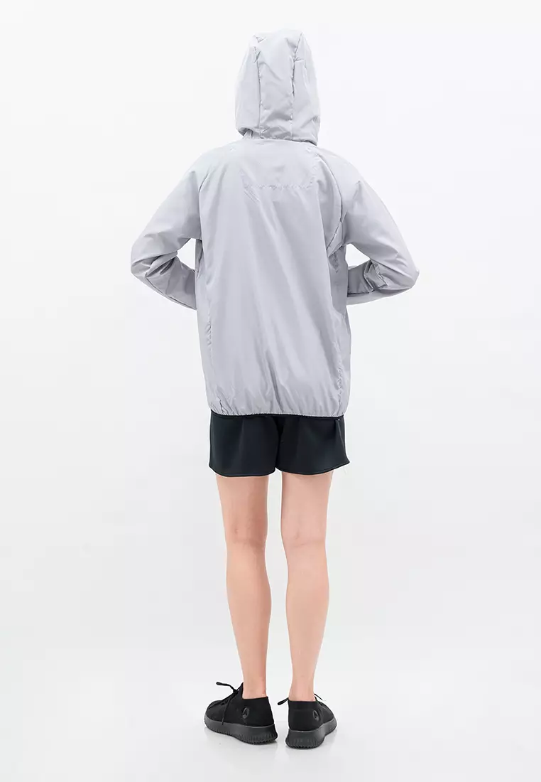 Windbreaker Jacket Woman Winder series Grey