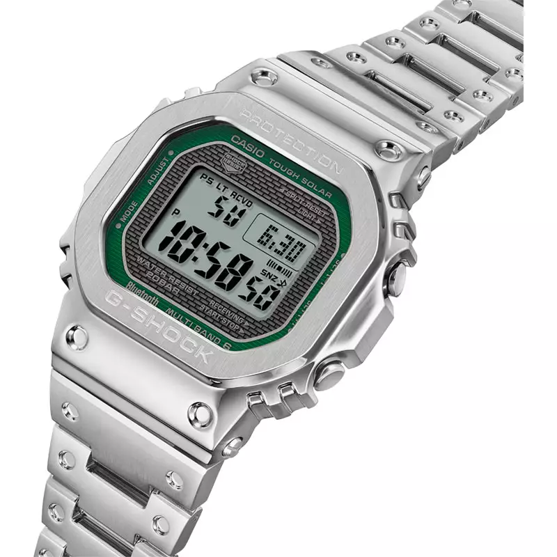 Jam Tangan Pria Casio G-Shock GMW-B5000D-3DR Digital Dial Stainless Steel Band