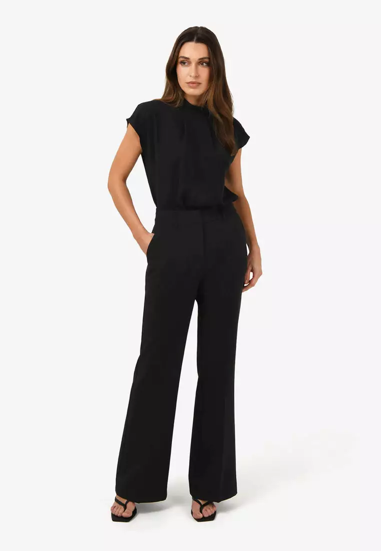 Tiara High Neck Shell Top