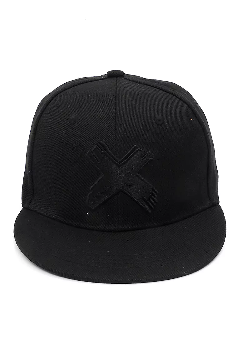 Gemp Caps Snapback Unisex Casual Sport Adjustable Strap Comfortable Material Polyester ORIGINAL - Black