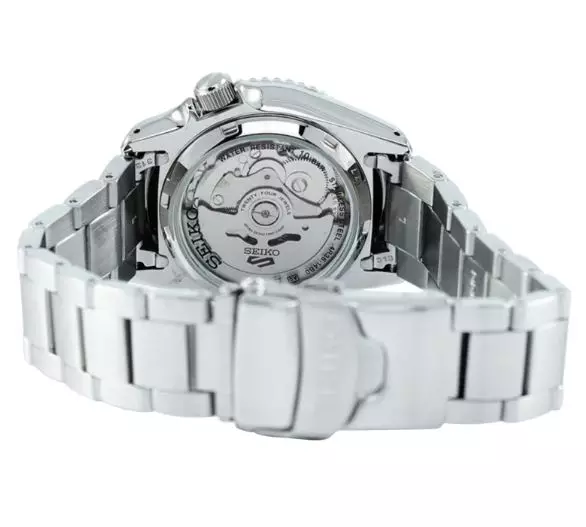 Jam Tangan Pria Seiko 5 Sports SRPK29K1 Strap Stainless Steel Silver 5KX Midi SKX Sports Style Black Silver