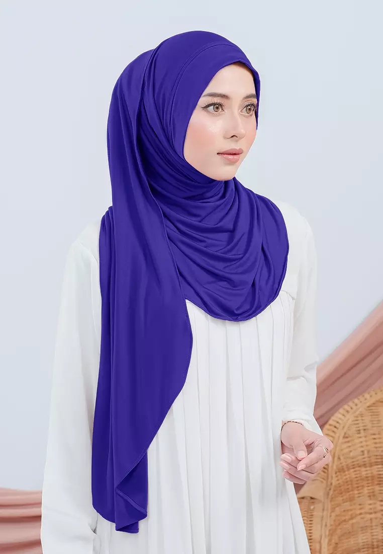 HIJAB INSTAN FAYZA - ROYAL BLUE