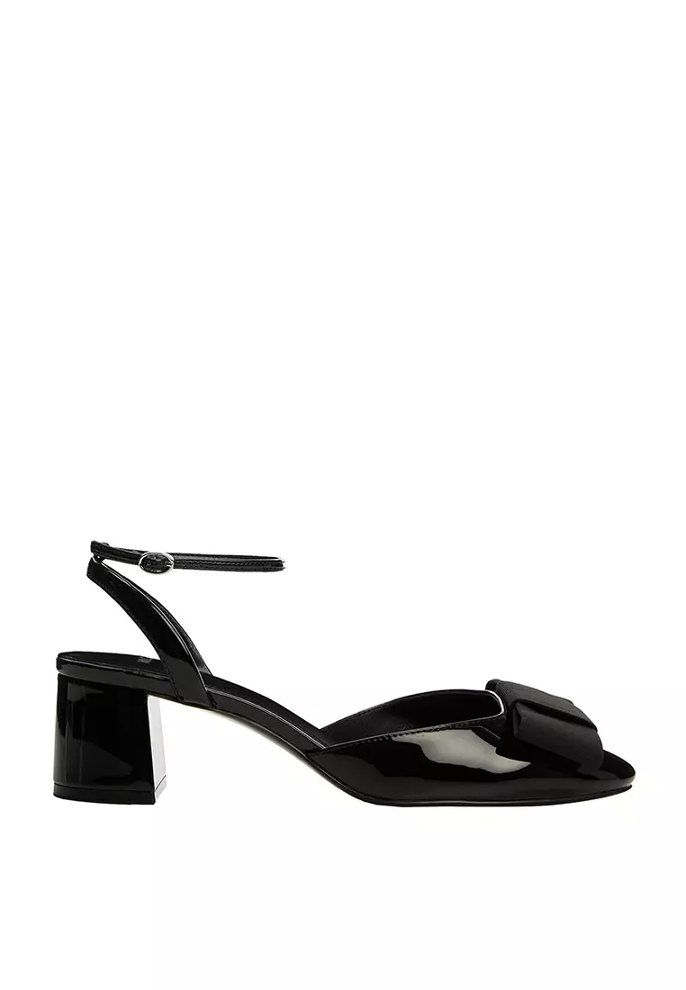 Discount on Mango  shoes - SKU: Patent Leather Bow Heels