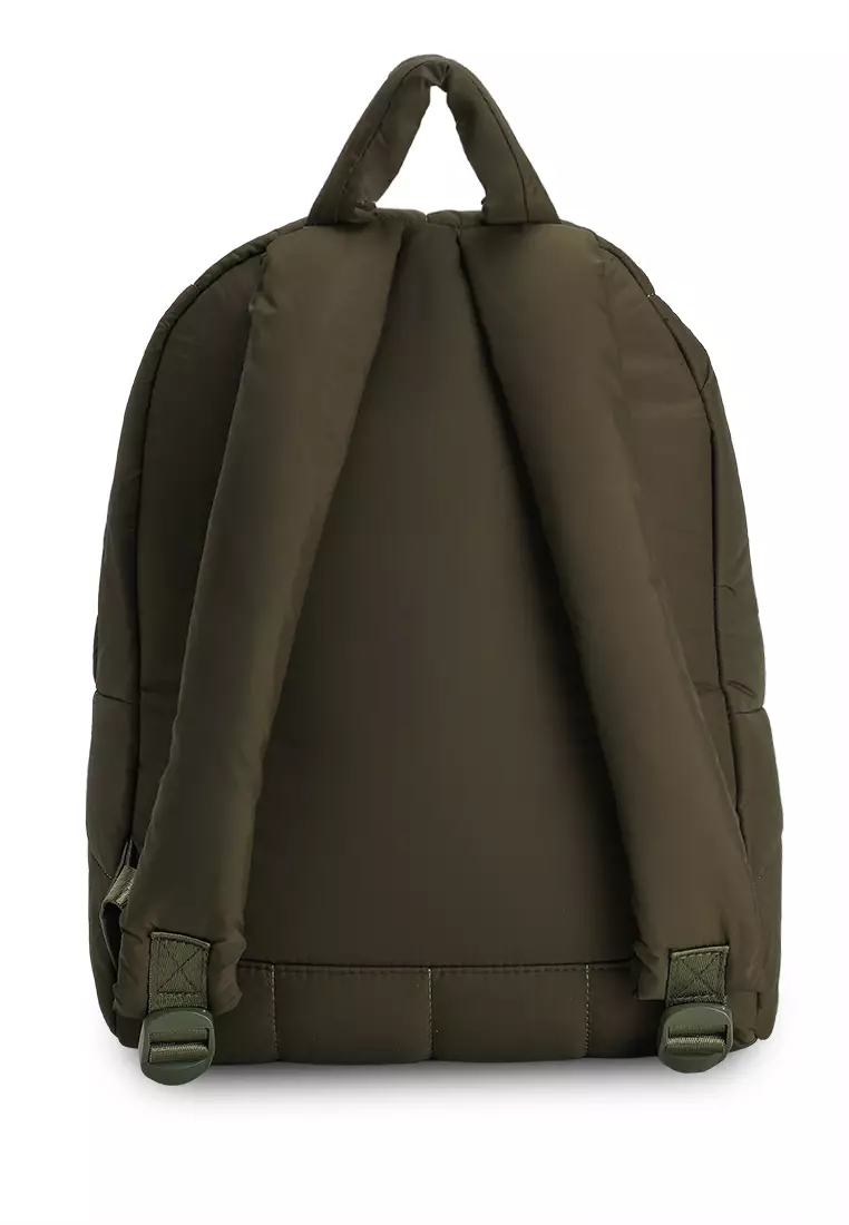 Quilted Nylon Backpack