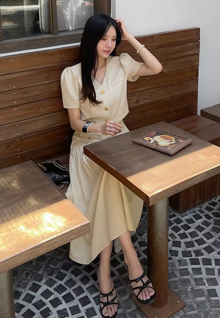 2025 New Arrival Short Sleeve Jacket High Waist Skirt Suit CA25060335BE