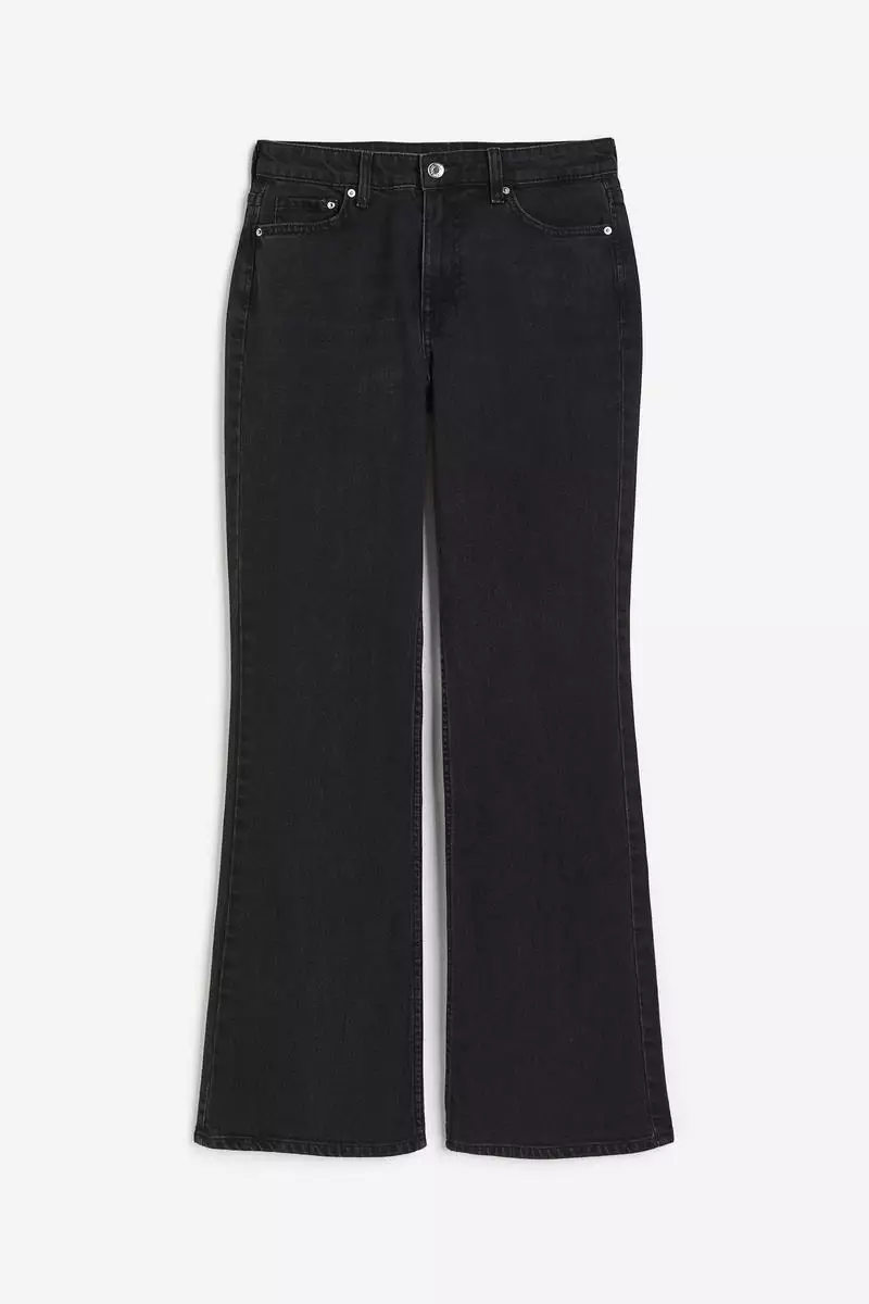 Curvy Fit Bootcut High Jeans