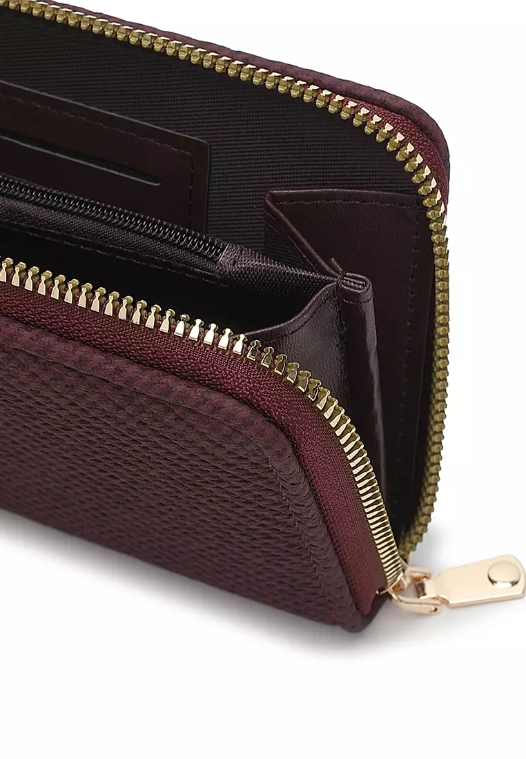 Women's Long Wallet / Purse (錢包) - 紅色