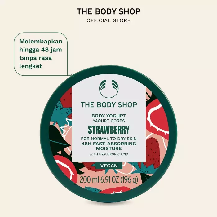Strawberry Body Yogurt 200ml