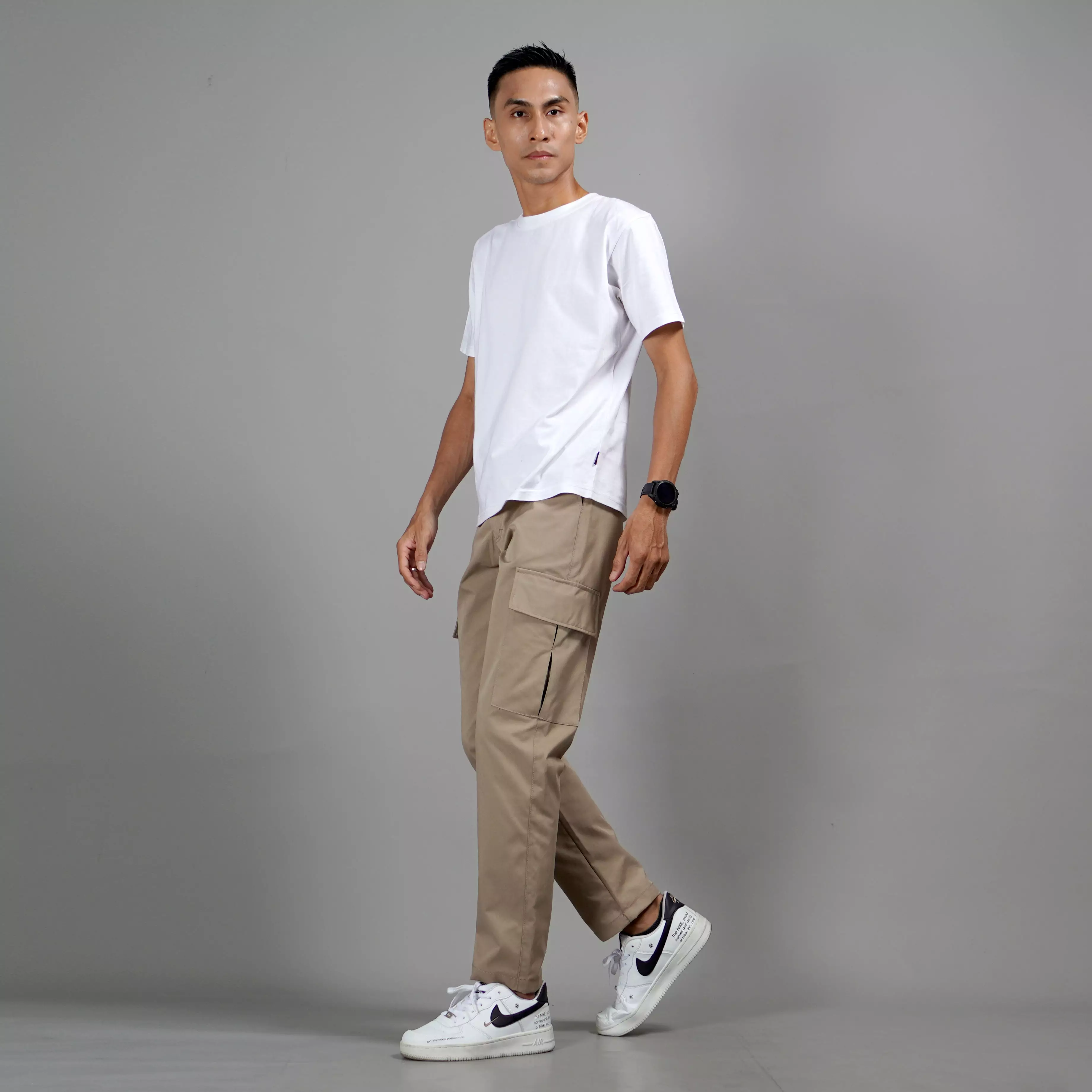  RAYMOND Celana Tactical Celana Cargo Pria Cargo Pants Pria - BEIGE