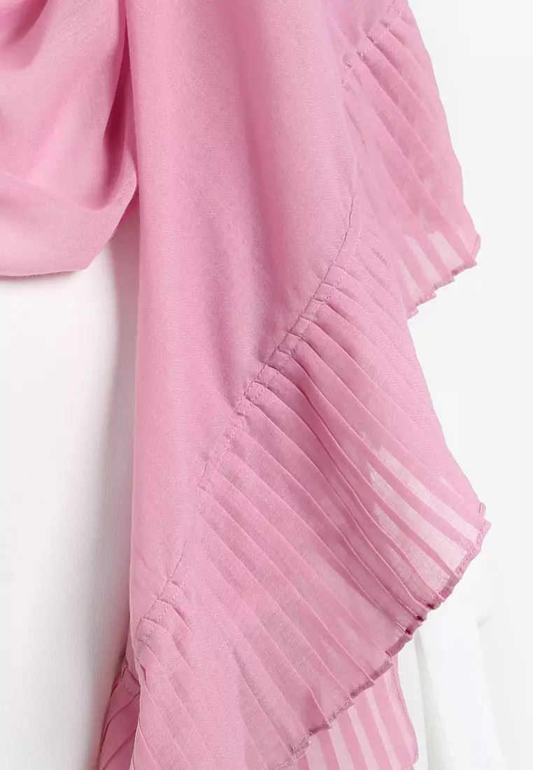 Pleated Scarves