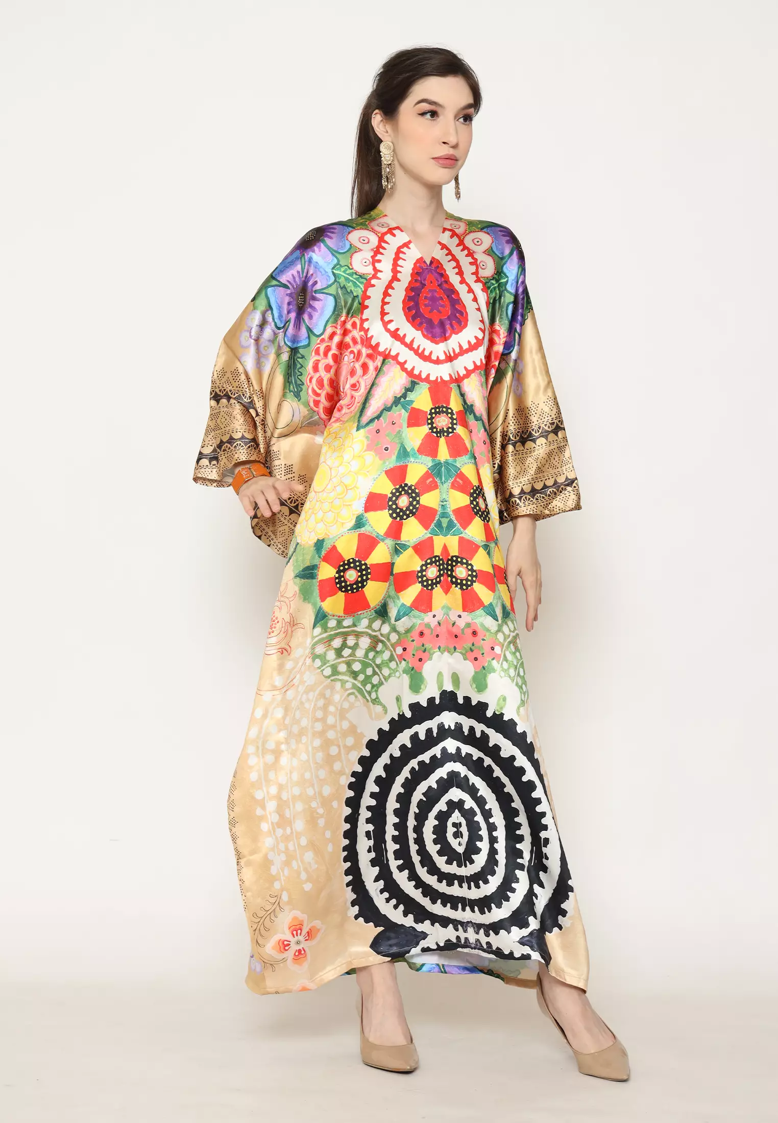 Kanzi Long Sleeve Kaftan