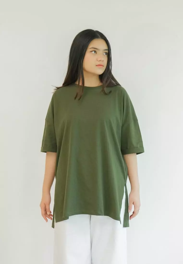 Blow Fany Kaos Oversized Slit Cut