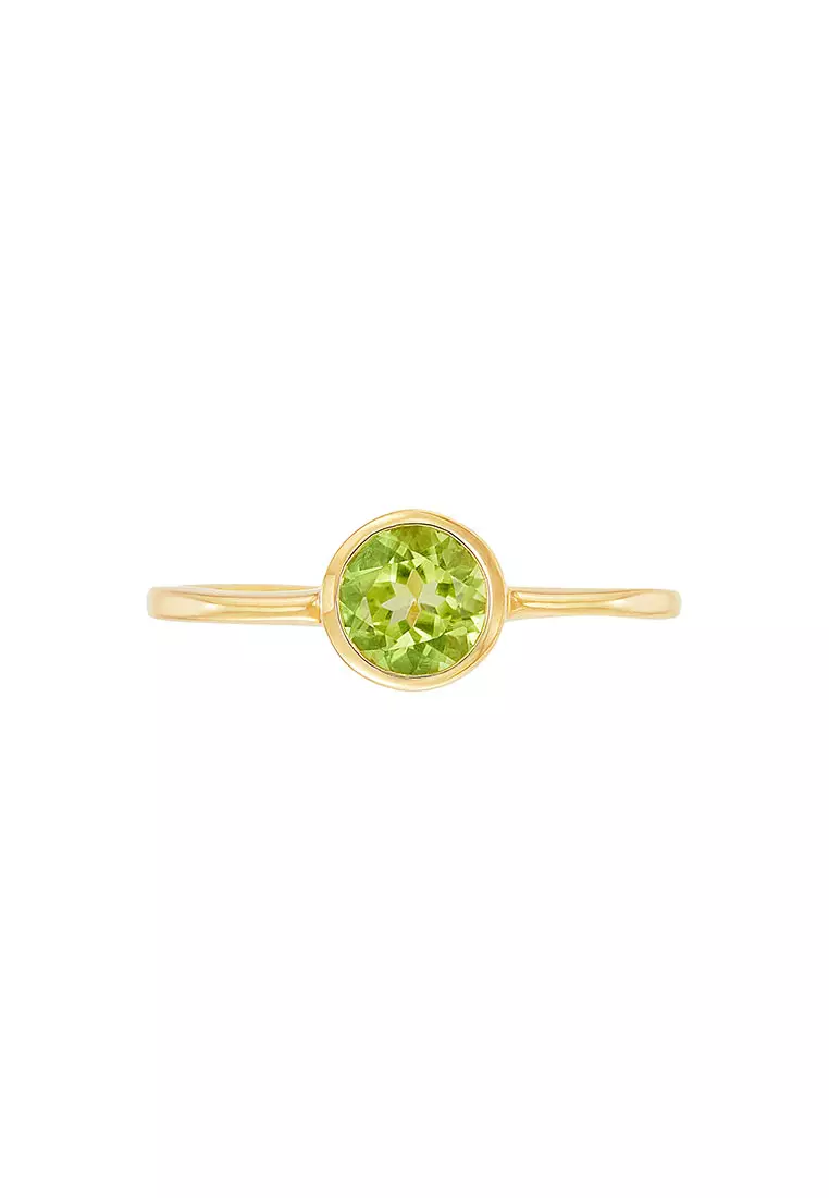 HABIB Peridot Gemstone Ring in 375/9K Yellow Gold A05830724-PDOT(YG)
