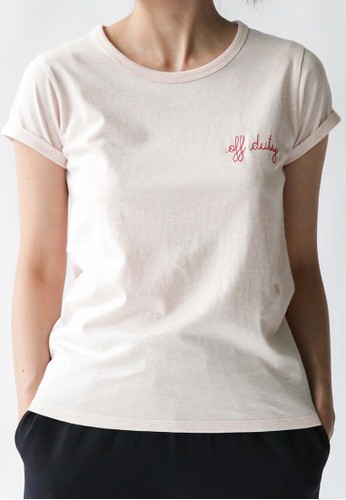 Jual Papilion Duo Maison Labiche Women S Off Duty Classic T Shirt Original Zalora Indonesia