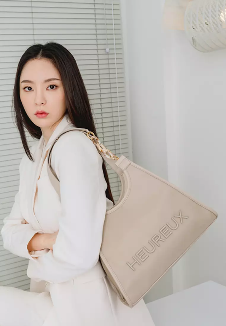 Beige deals nylon bag