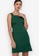 ZALORA WORK green Front Pocket Dress 1E4C3AA4AB4B9CGS_1