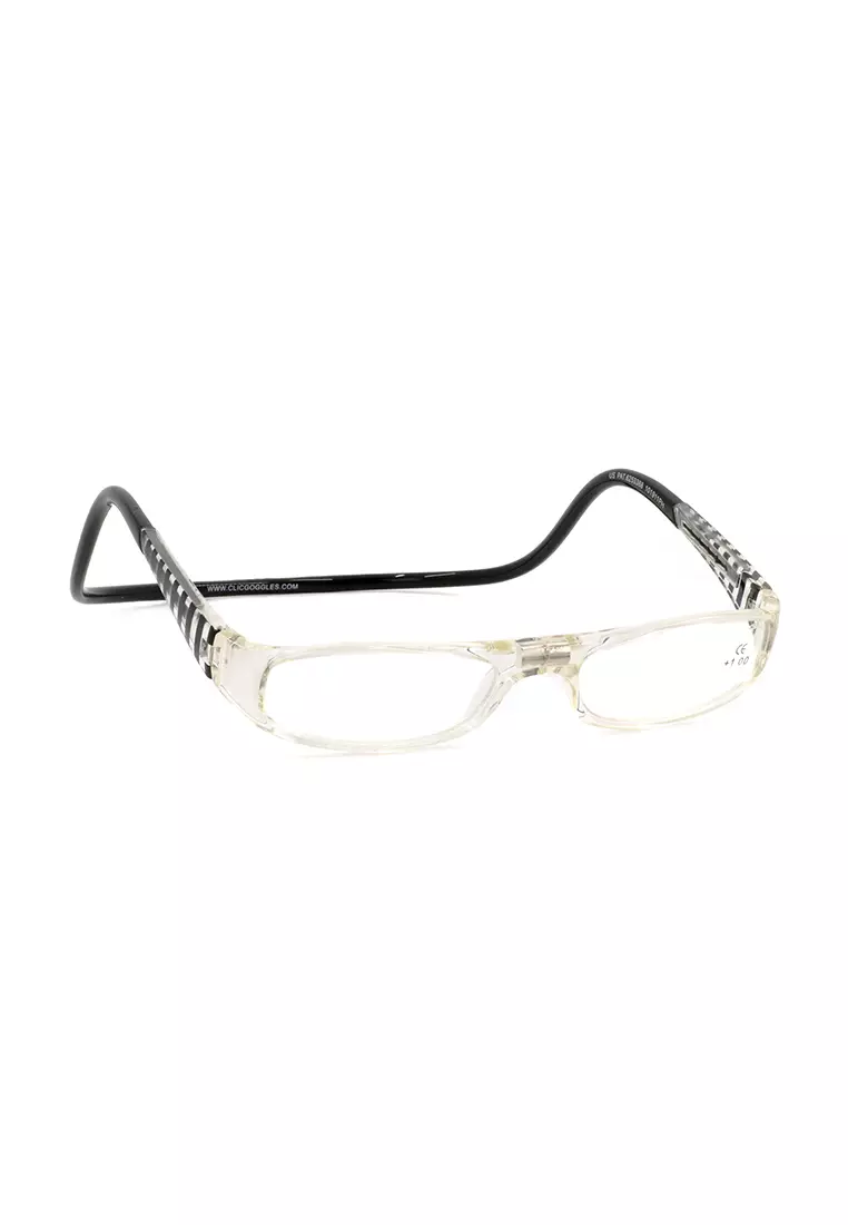 Euro Magnetic (Clear) +1.25 Reading Glasses for 42-43 Years Old