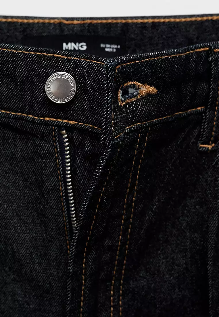 High-Waisted Wide Leg Jeans