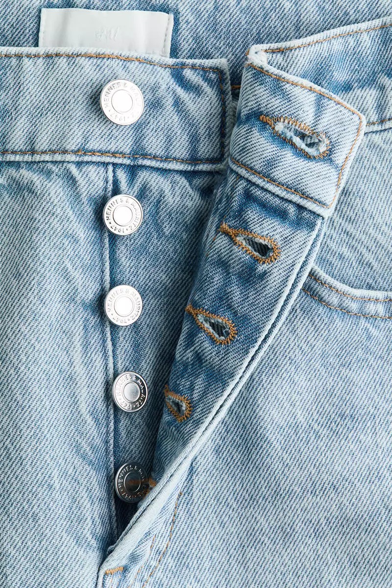 Barrel High Ankle Jeans