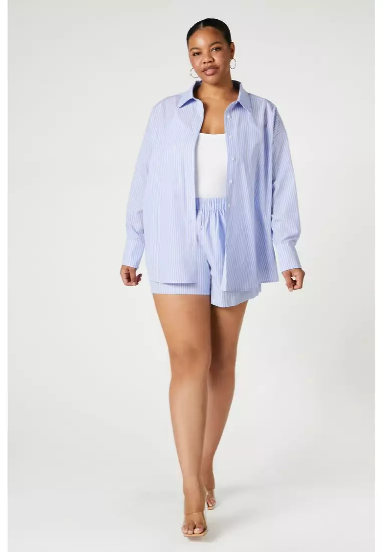 Forever 21 store striped shorts