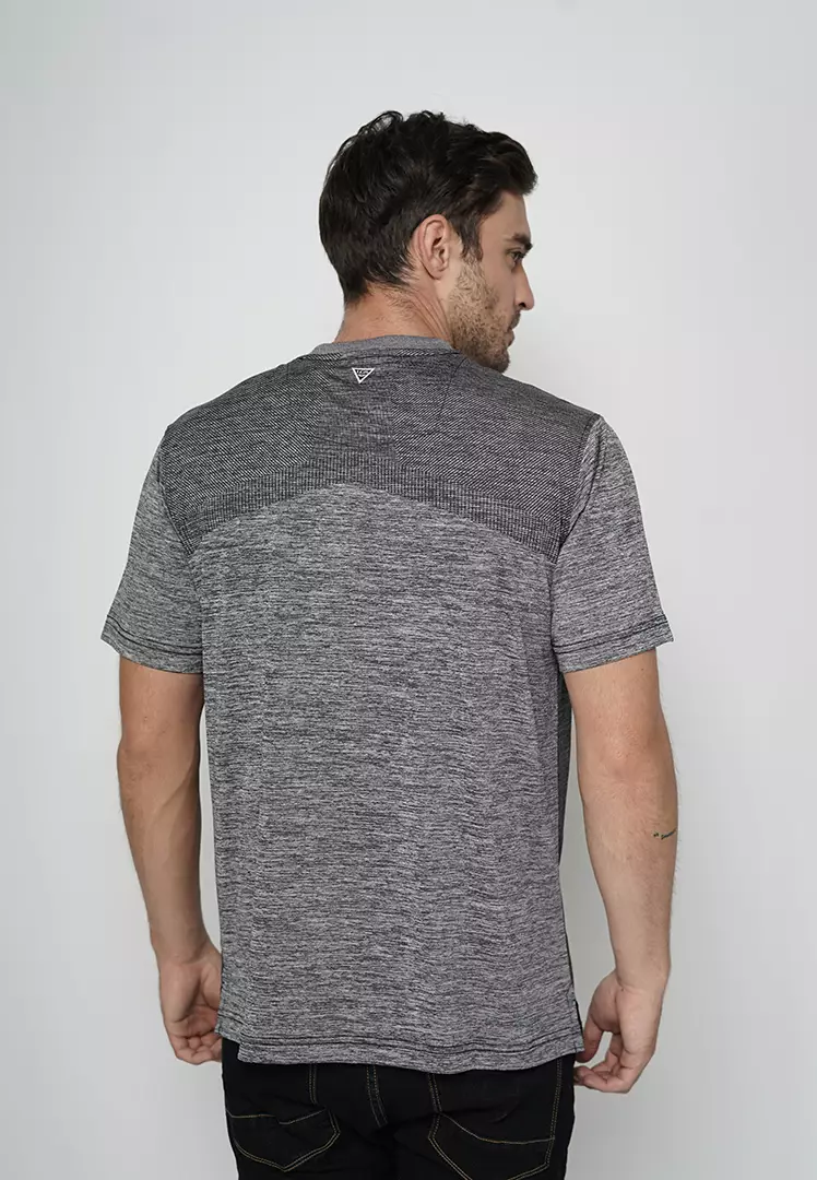 LGS - Kaos Olahraga Quick Dry - Slim Fit - Warna Variasi - Running - Tenis - Katun Nyaman