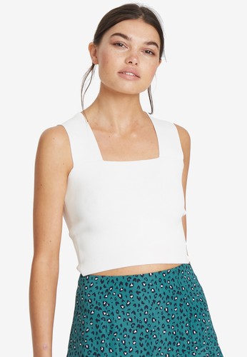 Jual Tussah Winslet Knit Crop Top Original Zalora Indonesia