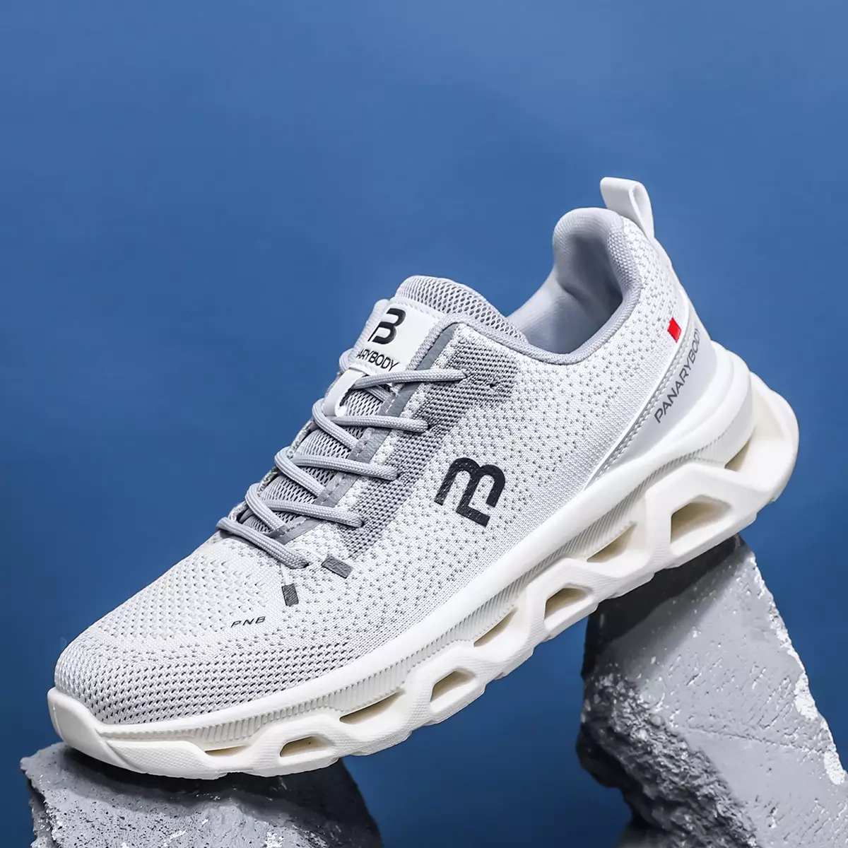 LURAD Sneakers Pria Breathable Bahan Mesh Textile QNW520